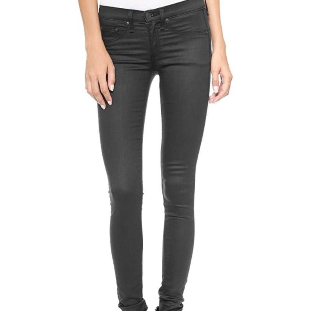 EUC Rag and Bone Jeans The Legging Size 30 Dark Grey